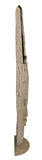 African Tribal Style 42" Floor Standing Carved Wood Mask Sculpture