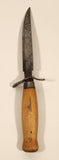 Vintage Erik Frost Hunting Knife with Wood Handle Made in Sweden