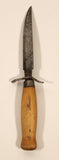 Vintage Erik Frost Hunting Knife with Wood Handle Made in Sweden