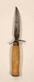 Vintage Erik Frost Hunting Knife with Wood Handle Made in Sweden