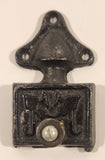 Vintage Ansonia Cast Iron Wall Clock Gong Base 2" x 3 1/4"