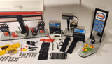 Vintage 1981 Playmobile Esso Gas Service Station Incomplete Set (French Version)