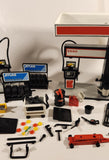 Vintage 1981 Playmobile Esso Gas Service Station Incomplete Set (English Version)