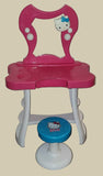 Hello Kitty Light Up Vanity Mirror Dress Up Table and Stool