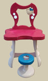 Hello Kitty Light Up Vanity Mirror Dress Up Table and Stool