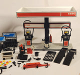 Vintage 1981 Playmobile Esso Gas Service Station Incomplete Set (English Version)