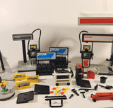 Vintage 1981 Playmobile Esso Gas Service Station Incomplete Set (English Version)