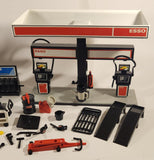 Vintage 1981 Playmobile Esso Gas Service Station Incomplete Set (English Version)