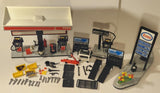 Vintage 1981 Playmobile Esso Gas Service Station Incomplete Set (French Version)