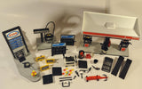 Vintage 1981 Playmobile Esso Gas Service Station Incomplete Set (English Version)
