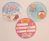 Baby Buppies Giggling Cooing Baby Sounds 3" Plastic Toy Figure with Accessories in Rocking Soother Bottle