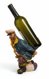 Ship Captain 5 3/8" Resin Bottle Holder Figurine