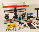 Vintage 1981 Playmobile Esso Gas Service Station Incomplete Set (French Version)