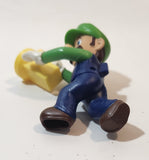 2022 McDonald's Nintendo Luigi with Flashlight 3" Tall Plastic Toy Figure
