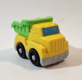 Dump Truck Yellow and Green Plastic Toy Car Vehicle