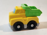 Dump Truck Yellow and Green Plastic Toy Car Vehicle