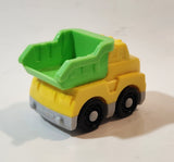 Dump Truck Yellow and Green Plastic Toy Car Vehicle