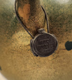 Handmade In Greece Terra Cotta Pottery Wine Jug 5" Tall