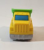 Dump Truck Yellow and Green Plastic Toy Car Vehicle