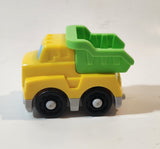Dump Truck Yellow and Green Plastic Toy Car Vehicle