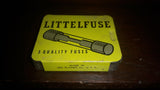Vintage Tin Littelfuse Slide Open Fuse Box With 3 Fuses - Treasure Valley Antiques & Collectibles