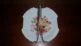 Collectible Floral Pattern Candy Dish with Metal Holder - Treasure Valley Antiques & Collectibles