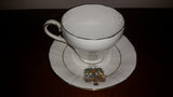 Vintage Royal Adderley Canada Souvenir Tea Cup & Saucer Coat of Arms - Treasure Valley Antiques & Collectibles
