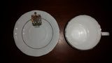 Vintage Royal Adderley Canada Souvenir Tea Cup & Saucer Coat of Arms - Treasure Valley Antiques & Collectibles