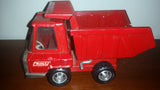 1960s Buddy L Pressed Steel Red Dump Truck - Treasure Valley Antiques & Collectibles