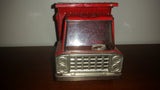 1960s Buddy L Pressed Steel Red Dump Truck - Treasure Valley Antiques & Collectibles