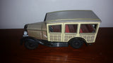 Vintage Bandai Japan "Sign of Quality" Litho Tin 1910's Ford Friction Toy Car - Treasure Valley Antiques & Collectibles