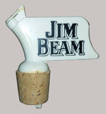 Vintage Jim Beam Whiskey Liquor Bottle Pourer - Treasure Valley Antiques & Collectibles