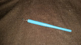 Antique Blue Wooden Quill Dip Pen - Treasure Valley Antiques & Collectibles