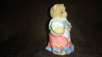 Cherished Teddies Girl With Grapes Figurine Sophia from Italy "Our Friendship Is Divine" - Treasure Valley Antiques & Collectibles