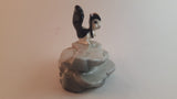 Vintage Porcelain Skunk on a Rock Figurine - Treasure Valley Antiques & Collectibles
