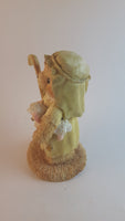 Cherished Teddies Shepherd Figurine Sammy "Little Lambs Are In My Care" 1992 #950726 With Box - Treasure Valley Antiques & Collectibles
