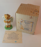 Cherished Teddies Angel Figurine Angie "I Bought The Star" 1992 #951137 In Box - Treasure Valley Antiques & Collectibles