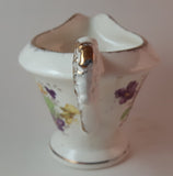 1940s James Kent Ltd. Diamond Floral Creamer Pattern 4002 Longton, England - Treasure Valley Antiques & Collectibles