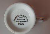 1940s James Kent Ltd. Diamond Floral Creamer Pattern 4002 Longton, England - Treasure Valley Antiques & Collectibles