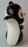 1950s Porcelain Blushing Yellow Bellied Skunk Figurine Made In Japan - Treasure Valley Antiques & Collectibles