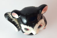 1950s Porcelain Blushing Yellow Bellied Skunk Figurine Made In Japan - Treasure Valley Antiques & Collectibles