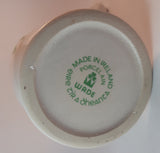 Set of 2 1950s White Wade Ireland Porcelain Irish Coffee Mug with Gold Trim and Lettering - Treasure Valley Antiques & Collectibles