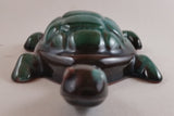 1960s Blue Mountain Pottery Drip Glaze Turtle - Canada - Treasure Valley Antiques & Collectibles