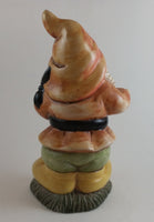 Vintage Snow White "Happy" Dwarf Ceramic Figurine - Sabre of Montreal Made in China - Treasure Valley Antiques & Collectibles