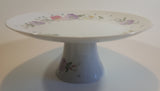Vintage 1980s Gailstyn Sutton Temptation Pattern Footed Cake Plate - Treasure Valley Antiques & Collectibles