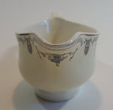 Rare 1930s Johnson Bros England Pareek "The Adam" Gravy Boat and Saucer Plate - Treasure Valley Antiques & Collectibles