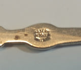 1950s Parliament Buildings Victoria British Columbia Canada Silver Plated Collectible Spoon - Treasure Valley Antiques & Collectibles