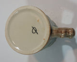 1950s German Oktoberfest Beer Stein Woman Playing Instrument with Man in Hat Made in Japan. - Treasure Valley Antiques & Collectibles