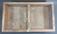 Antique Primitive Wooden Tool Box - Treasure Valley Antiques & Collectibles