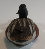 Vintage Hai Feng Ma Artist Signed Duck Decoy Resin Wildlife Sculpture Numbered 52 of 2000